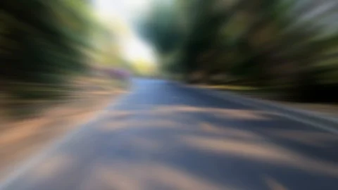 Video clip blurred action camera hyperlapse Stock Footage 99486546
