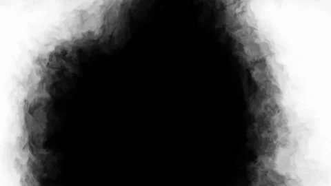 Video clip features animated black ink on white background Stock Footage 160599519