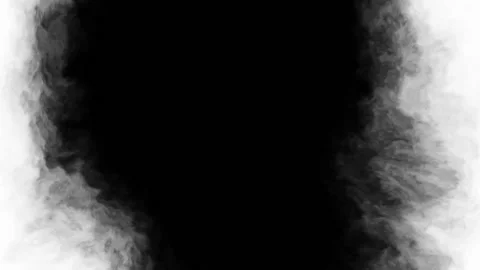 Video clip features animated black ink on white background Stock Footage 160599576