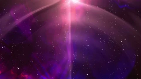 Video clip features a shiny and glowing abstract background in pink and purple Stock Footage 160671259