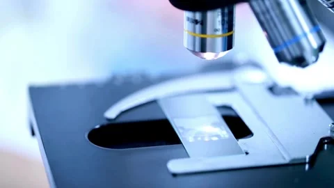 Video A closer look at the Hepatitis C virus under a modern microscope. Stock Footage 336583003