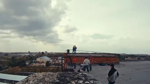 Video cloud timeline Stock Footage 73823115