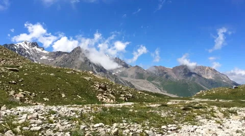 Video of clouds in the mountains Stock Footage 67271276