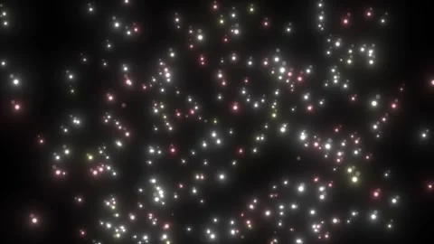Video content with real dust particles floating in the air. A background of d Stock Footage 264869267