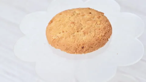 Video of cookies with nuts Stock Footage 345424307