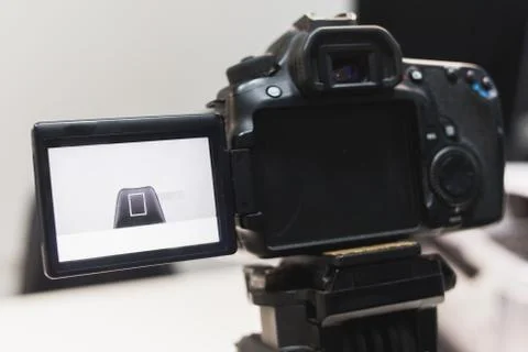 Video creation process backstage concept Stock Photos