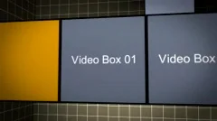 Video Cubes 01 Stock After Effects
