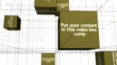 Video Cubes 17 Stock After Effects