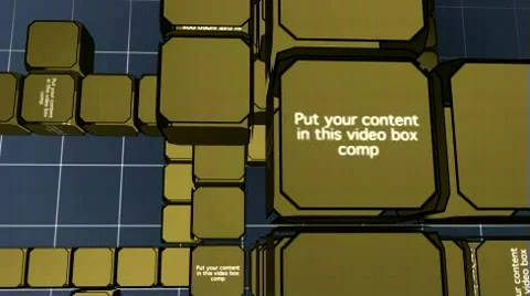 Video Cubes 18 Stock After Effects