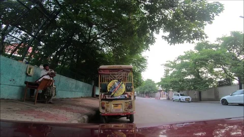 Video of Delhi’s traffic Video stock 116108548