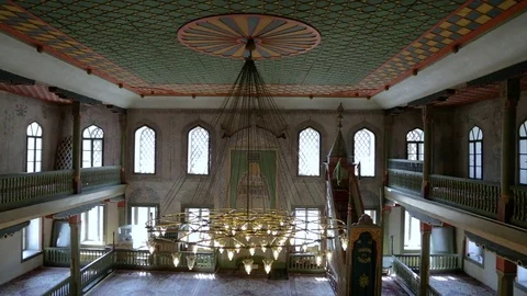 Video of the Details mosque. Mosque in Ramadan. Editorial use only. Stock Footage 75547530