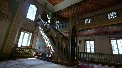 Video of the Details mosque. Mosque in Ramadan. Editorial use only. Stock Footage 75548532