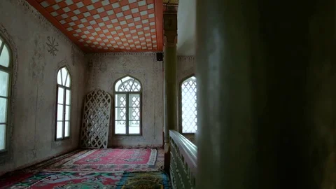 Video of the Details mosque. Mosque in Ramadan. Editorial use only. Stock Footage 75548695