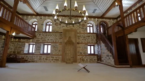 Video of the Details mosque. Mosque in Ramadan. Editorial use only. Stock Footage 75549636
