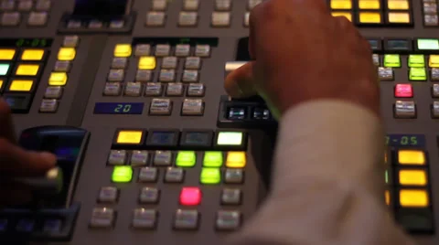 Video director using double T Bar Stock Footage 34130681