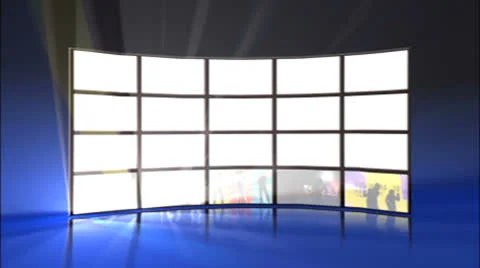 Video Disco Wall 스톡 After Effects