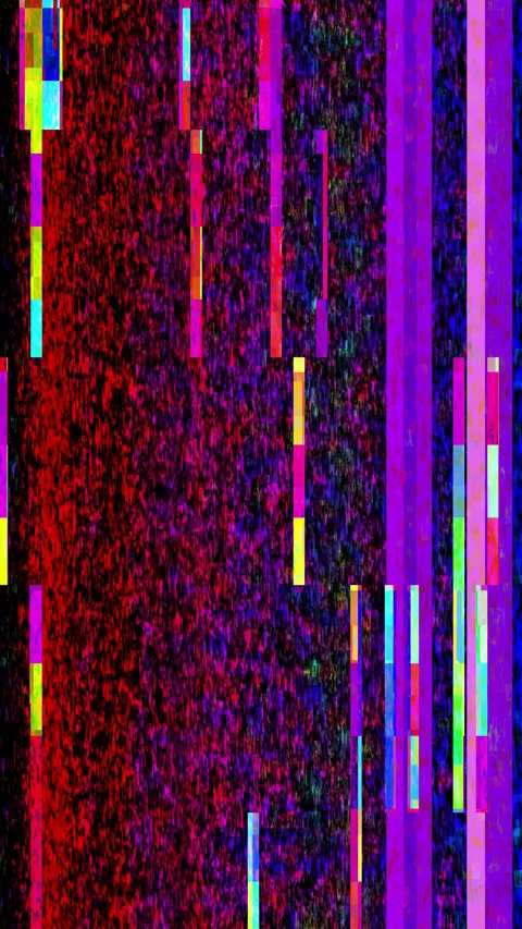 Video Distortion Pixelated Glitch Loop Stock Footage 303443023