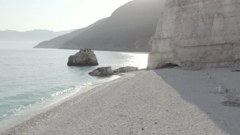 Video Drone in Kefalonia, Greece (D Log - 4K) Stock Footage 171001908