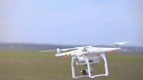 Video of drone in real slow motion Stock Footage 74752227