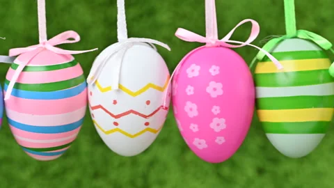 Video of Easter eggs Stock Footage 318910146