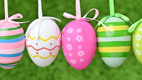 Video of Easter eggs Stock Footage 318910275