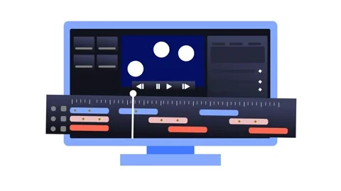 Video editing Stock Footage 296074687
