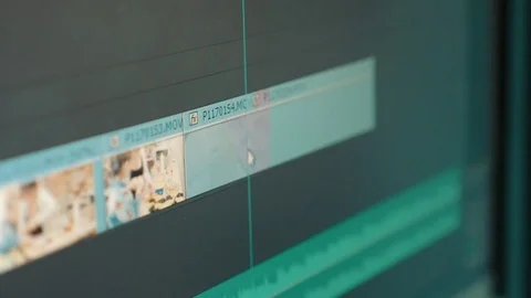 Video editing. Montage. Project Stock Footage 80954477