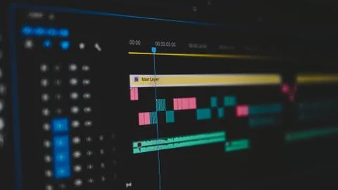 Video Editing Stock Photos