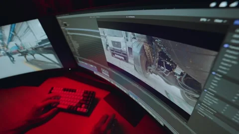 Video editing process, video production editing Stock Footage 309853637