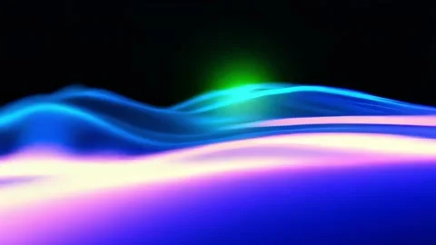 Video effect of the movement of waves similar to clouds. Stock Footage 291316378