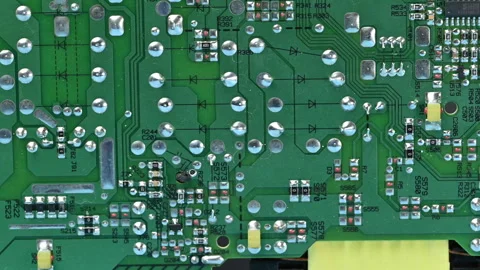 Video of an electrical circuit board Stock Footage 323269610
