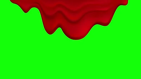 Video elements for editing video cuts. Blood running down Stock Footage 268575787