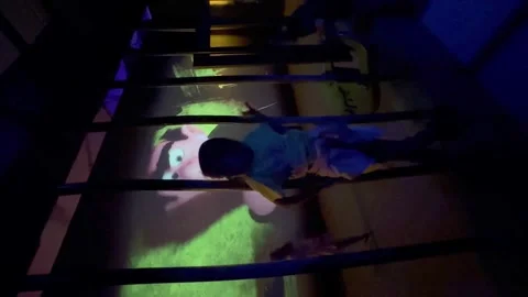 Video Of The Evil Wizard Gargamel At The Smurfs Magical World Exhibition Stock Footage 264033050