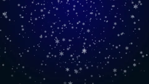 After Effects: Video of falling snow in after effects #248155831