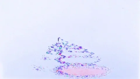 Video Feedback Stock Footage 74149178