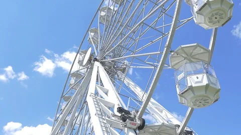 Video of ferris wheel in 4K Vídeo Stock 85974809