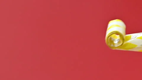 Video of a festive whistle Stock Footage 329095398