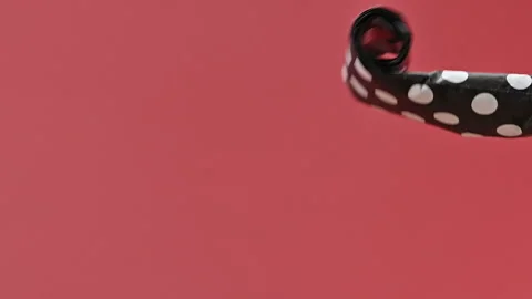 Video of a festive whistle Stock Footage 329095554