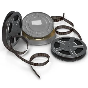 Video Film Reel 3D Models Set 2 ~ 3D Model #90620630 | Pond5