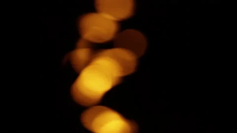Video of fire in out of focus (bokeh) detail. Stock Footage 238965185