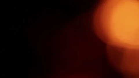 Video of fire in out of focus (bokeh) detail. Stock Footage 238965192