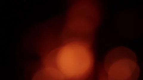 Video of fire in out of focus (bokeh) detail. Stock Footage 238965211