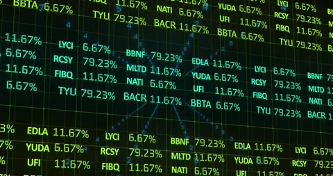 This video flys through a grid of data, showing how it is processed Stock Footage 330113899