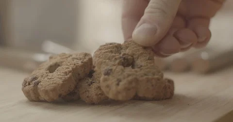 Video Food Biscuits 1 Stock Footage 126547074