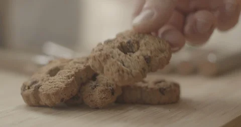 Video Food Biscuits 2 Stock Footage 126547145