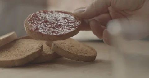 Video Food Jam 2 Stock Footage 126550223