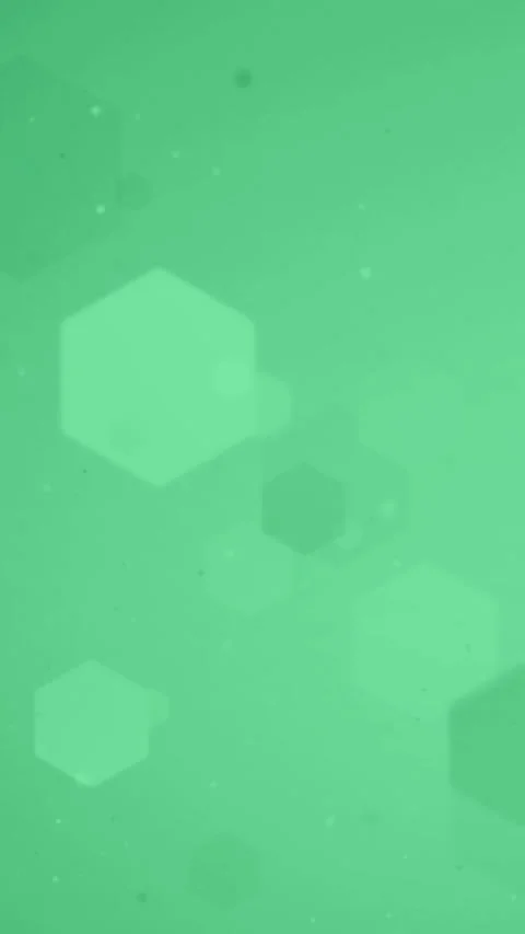 Video Footage of an Abstract Hexagon Pattern with a Green Screen Background Stock Footage 316297765