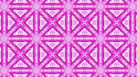 A video fragment of a kaleidoscope with patterns and colors in motion Stock Footage 85412411