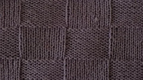 Video of fragment of knitted sweater with pattern. Stock-Footage 257069508