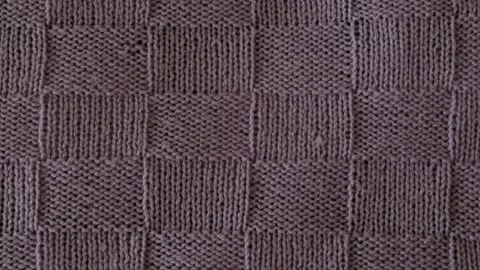 Video of fragment of knitted sweater with pattern. Stock-Footage 257069596